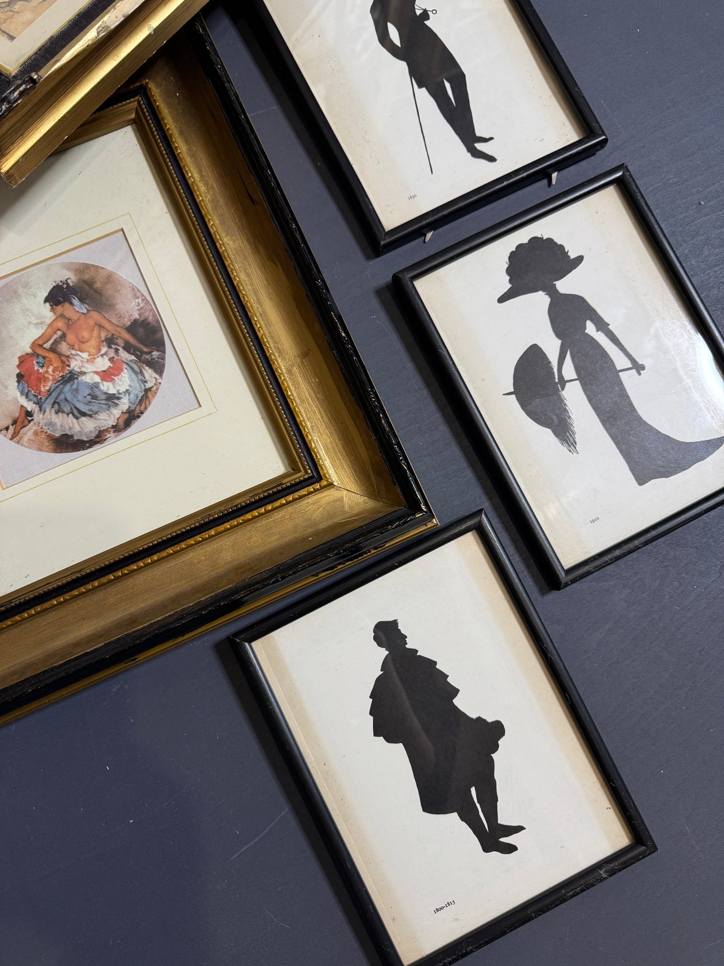 Vintage Gold Gilt Frame Set – Ideal for Upcycling & DIY Projects