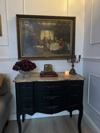 Frank Moss Bennett & Margaret Dovaston – Antique Framed lintograph Print Set (Matching Frames)