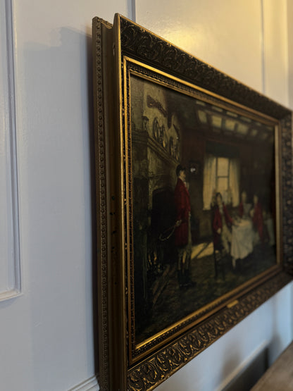 Frank Moss Bennett & Margaret Dovaston – Antique Framed lintograph Print Set (Matching Frames)