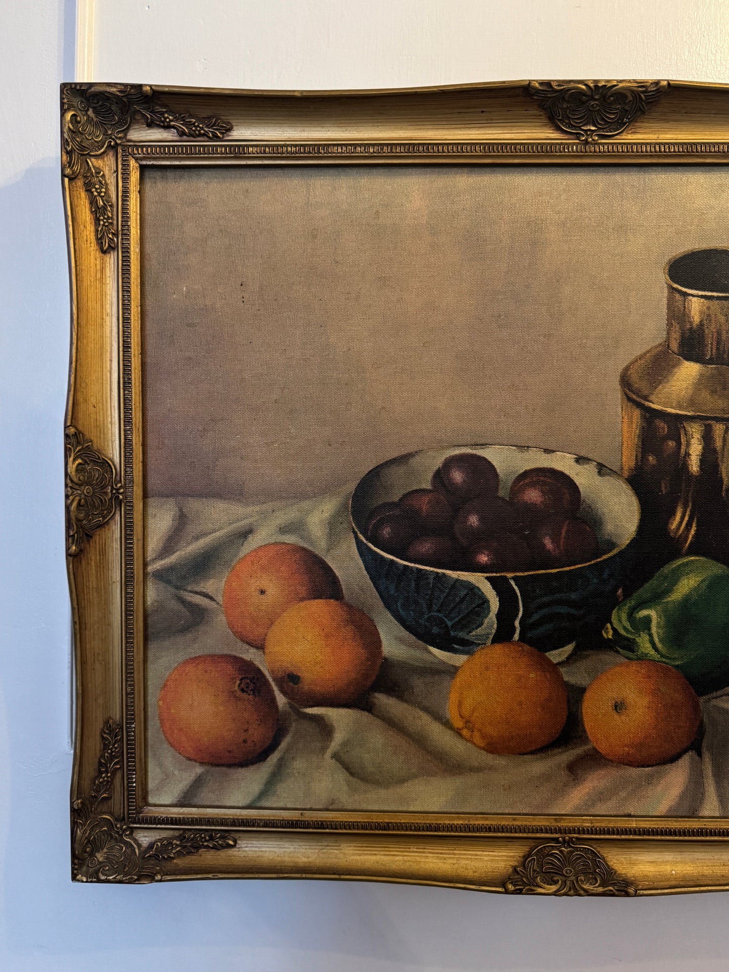 Antique Oil Painting by Henk Bos (1901-1979): Still Life