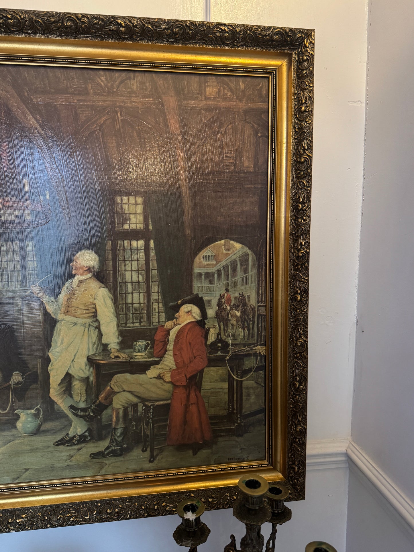 Extra Large F. M. Bennett – The Landlord’s Story | Fine Art Print 103 x 83 cm