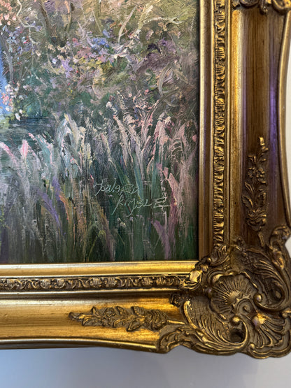 Howard Kimble (American, 1907–1973) – Original Oil Painting, Romantic Landscape