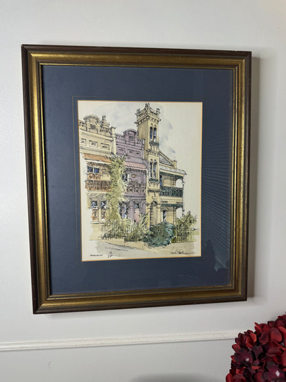 Limited Edition Vintage Print Paddington 18/240 - Signed Print L.Sullivan