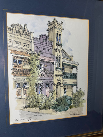 Limited Edition Vintage Print Paddington 18/240 - Signed Print L.Sullivan