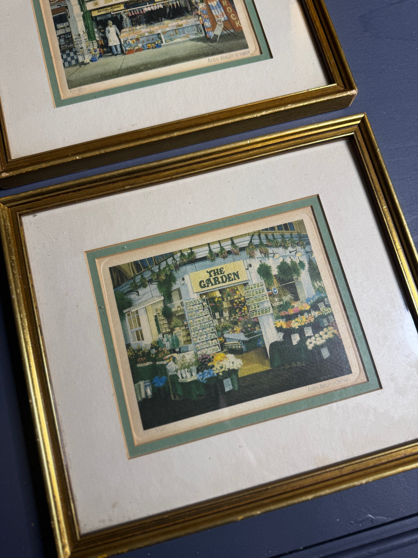 Limited Edition Vintage Print Trio | Isabella Estella Signed Storefront Series