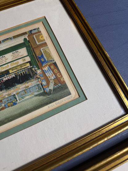 Limited Edition Vintage Print Trio | Isabella Estella Signed Storefront Series