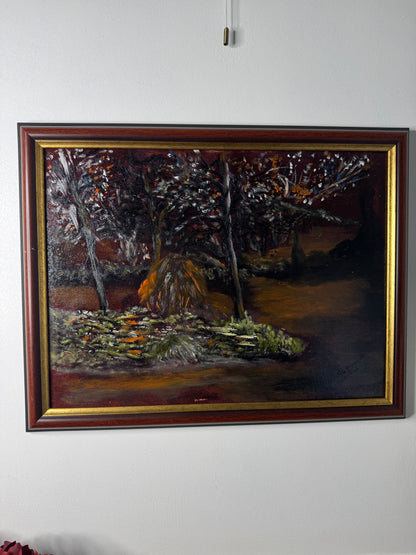 Shadows of Sorrow – Original Oil Painting by N.G. Reynolds