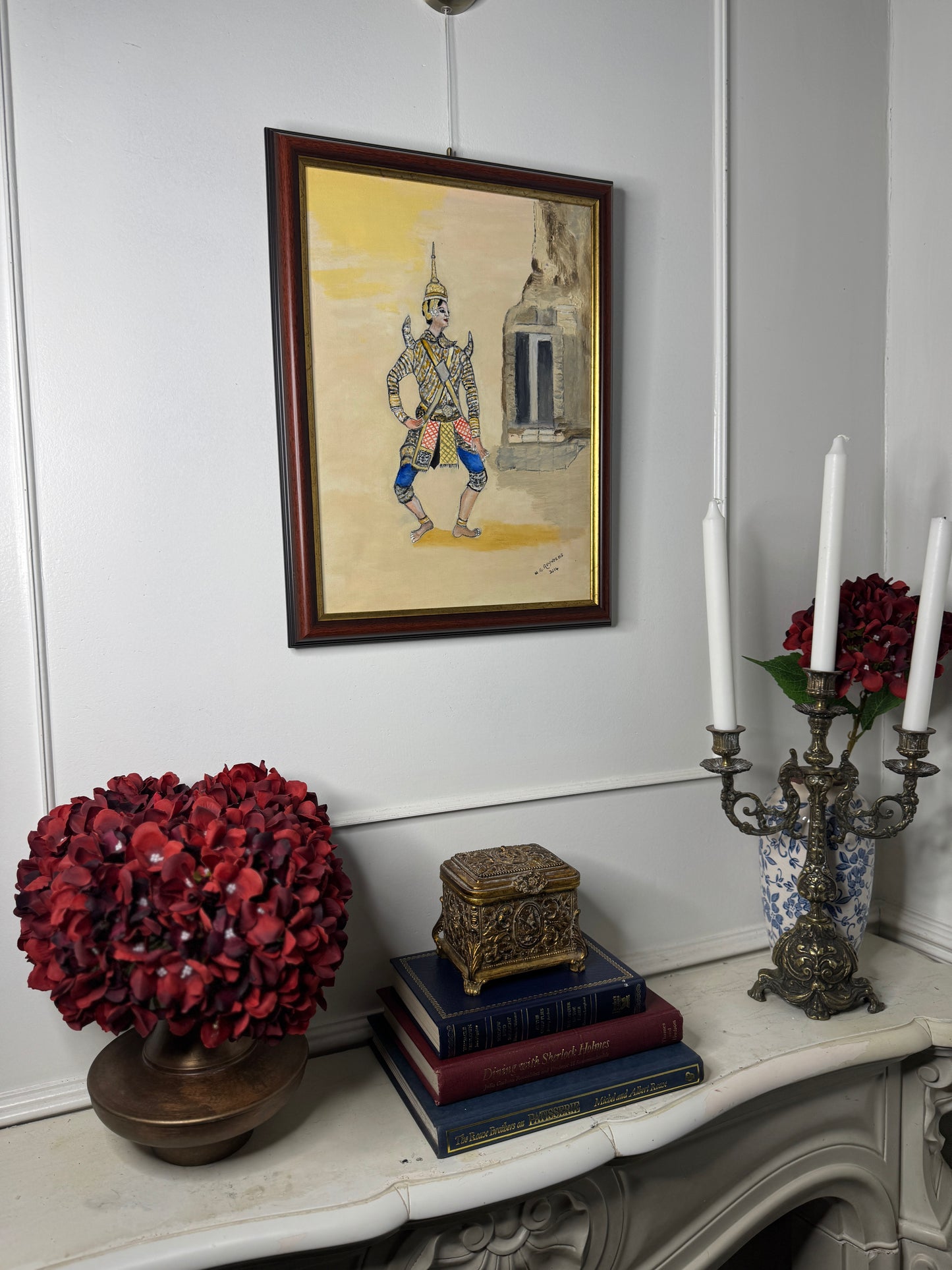Echoes of Heritage- Original Oil painting by N.G. Reynolds