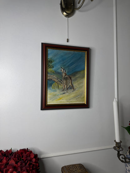 Howl of the Wild - Original Oil painting by N.G. Reynolds