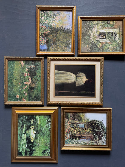 The Ophelia Vintage Salon Edit - Vintage Romantic-Themed Gallery Wall Set