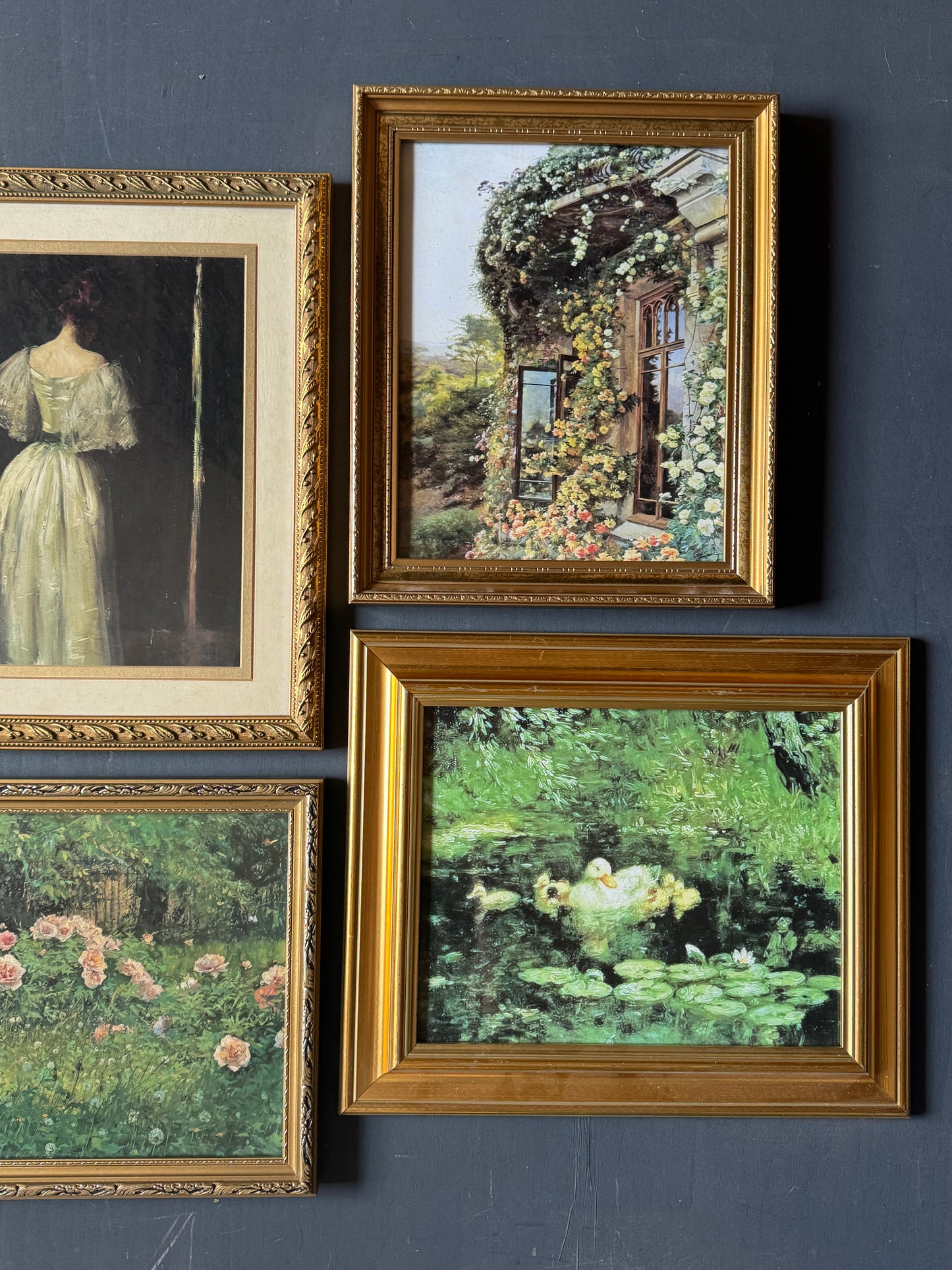 The Ophelia Vintage Salon Edit - Vintage Romantic-Themed Gallery Wall Set