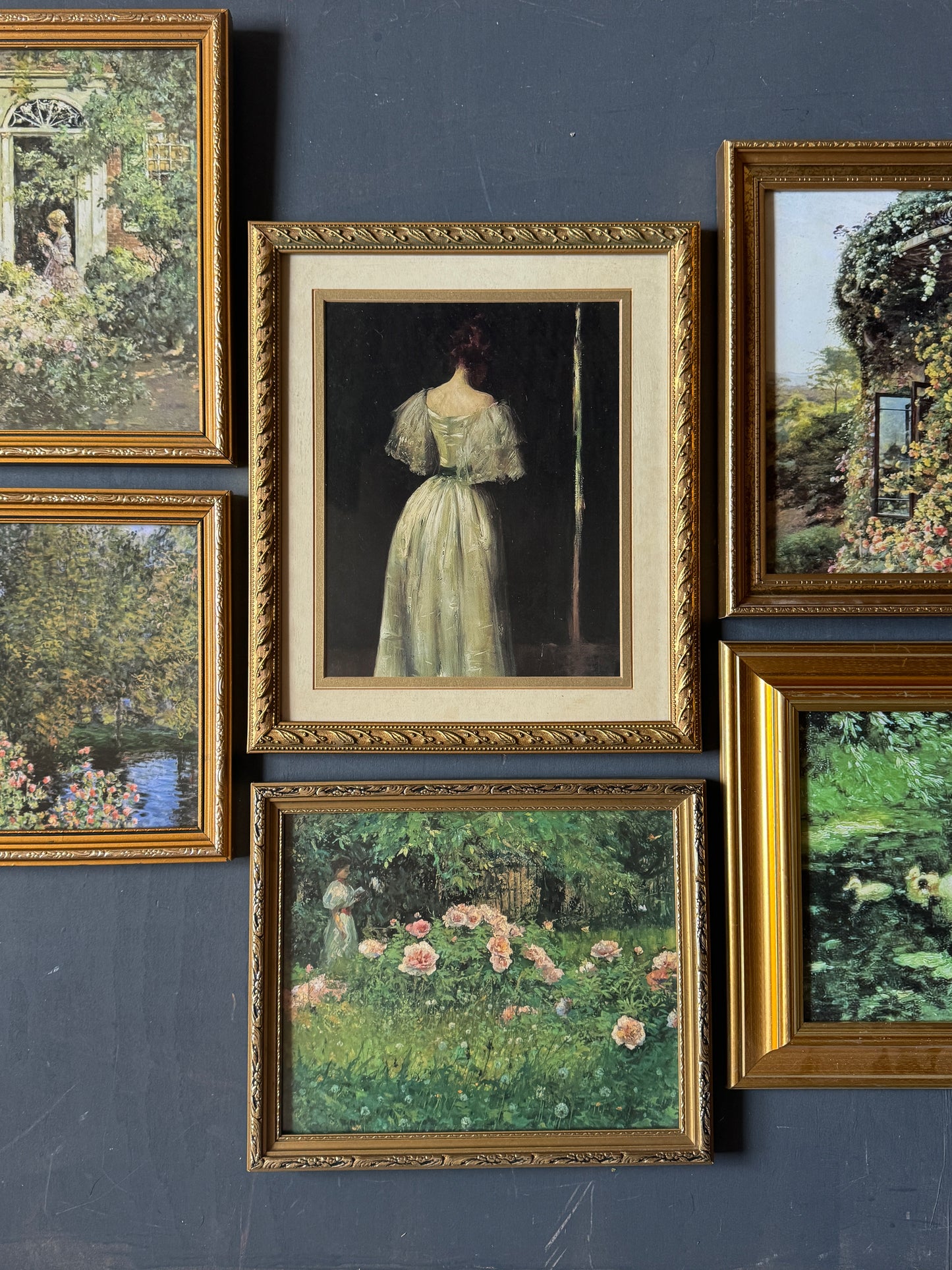 The Ophelia Vintage Salon Edit - Vintage Romantic-Themed Gallery Wall Set