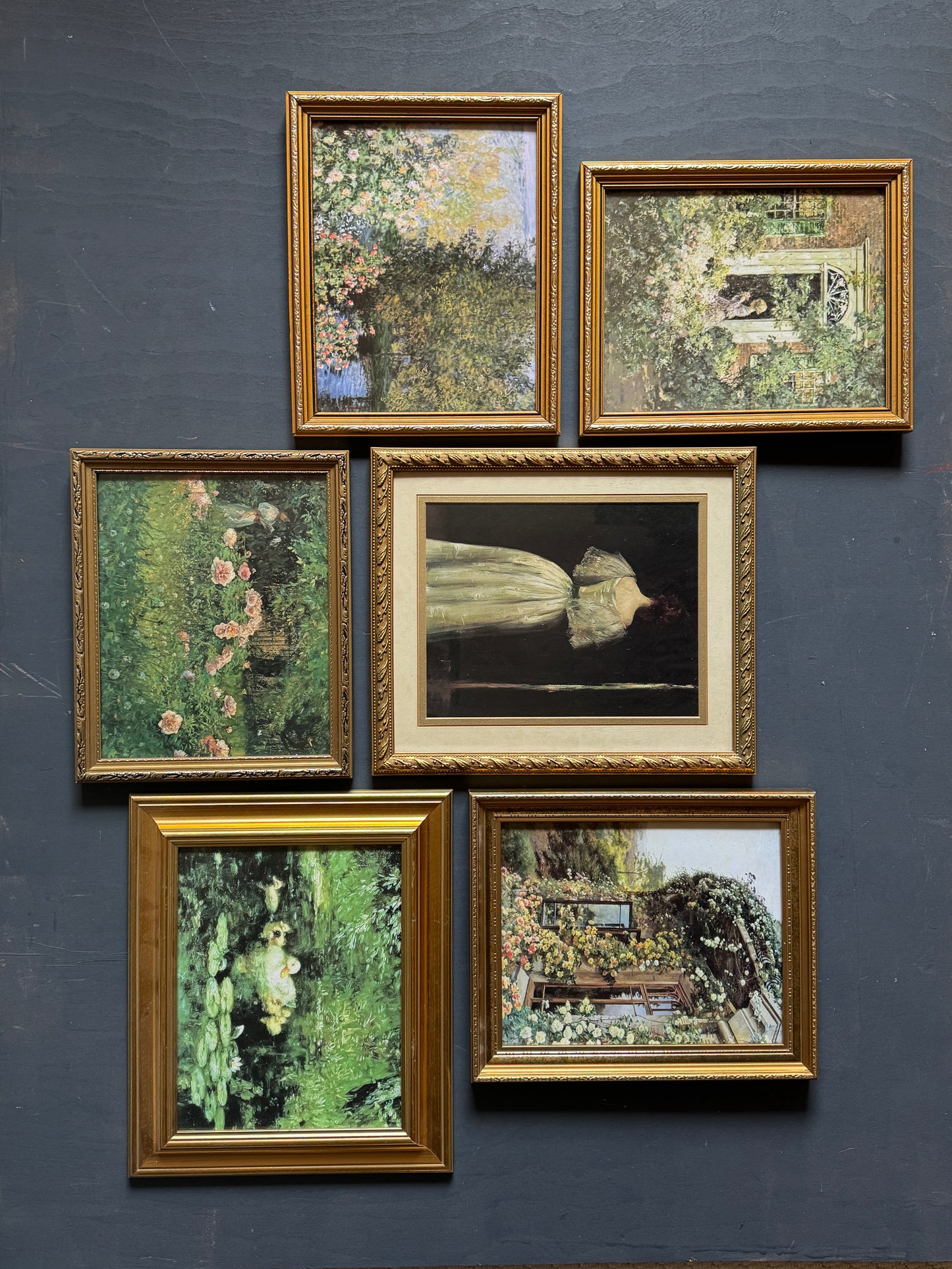The Ophelia Vintage Salon Edit - Vintage Romantic-Themed Gallery Wall Set