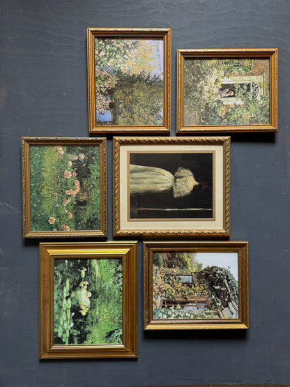 The Ophelia Vintage Salon Edit - Vintage Romantic-Themed Gallery Wall Set