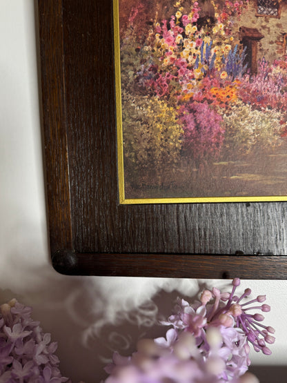 Alfred de Breanski Jr “Thatched Cottage” & “A Devonshire Garden” – Duo