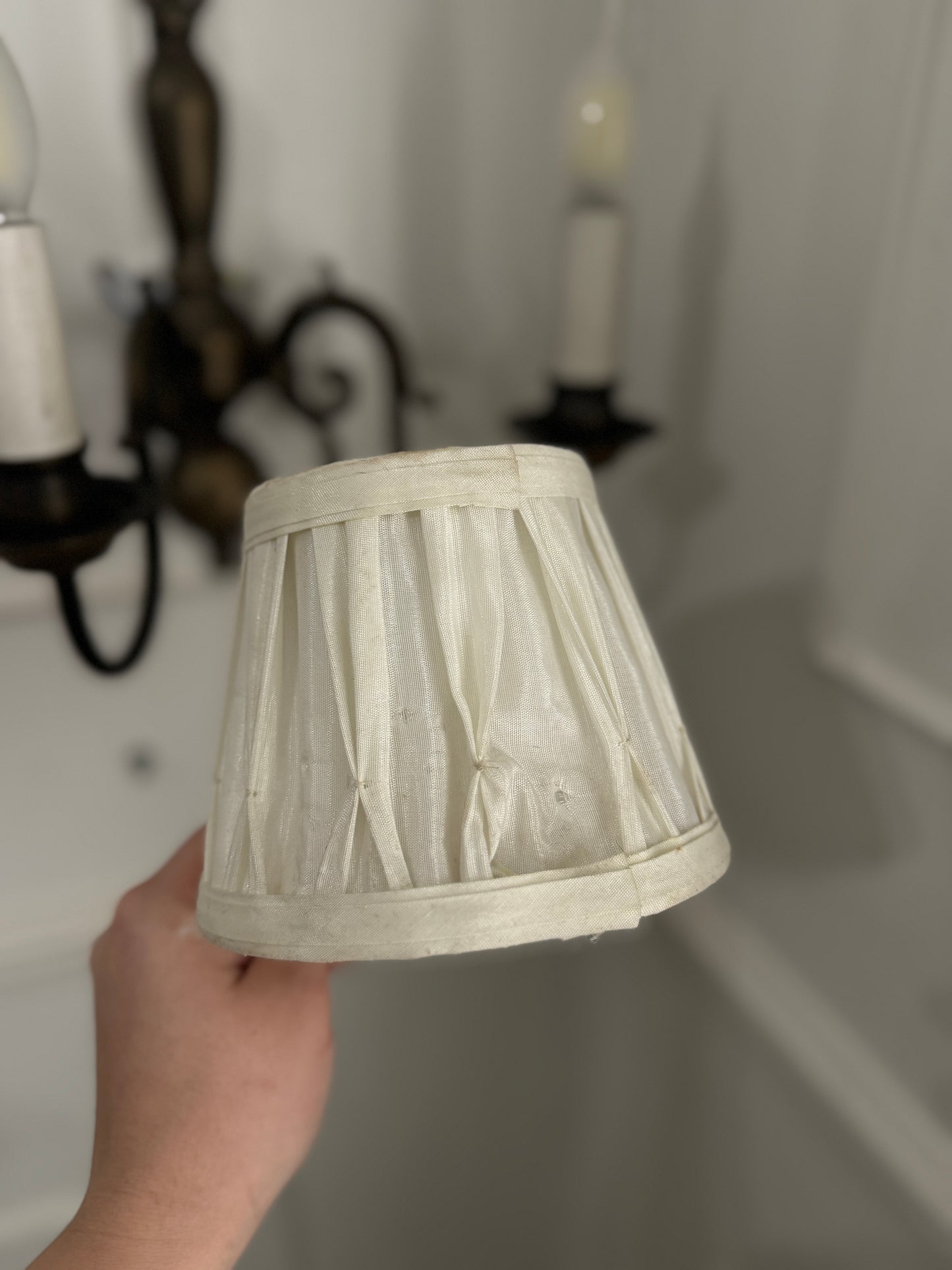 Antique Brass 2-Arm Heavy Solid Wall Lights – French Country Style
