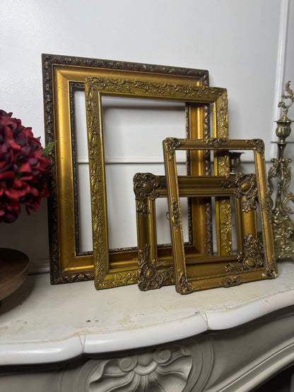 Golden Grandeur – Hungarian Ornate Small Frame from Budapest