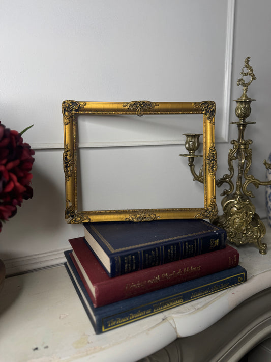 Luxurious Hungarian Small Vintage Gold Gilt Frame