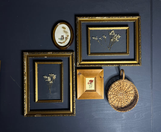 Authentic Hungarian Heritage Wall Art – Vintage Rustic Gallery Set