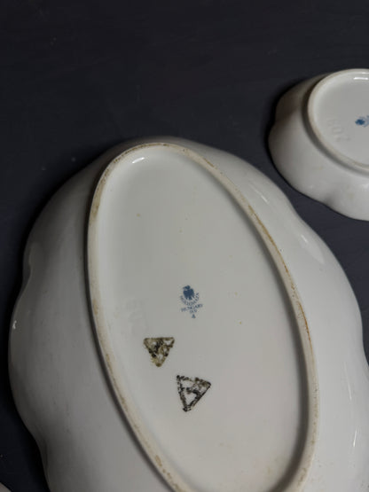 Exquisite Hungarian Hollóháza Fine Ceramic Wall Display – Gilded Pannonia Collection