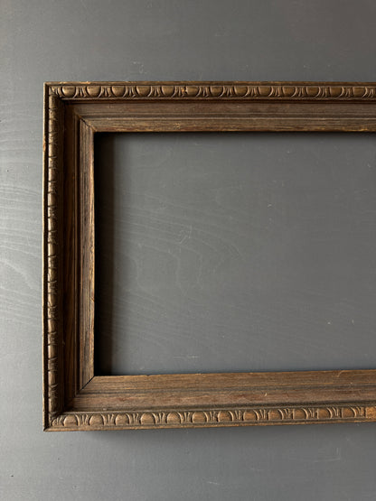 Victorian Carved Oak Frame -Large