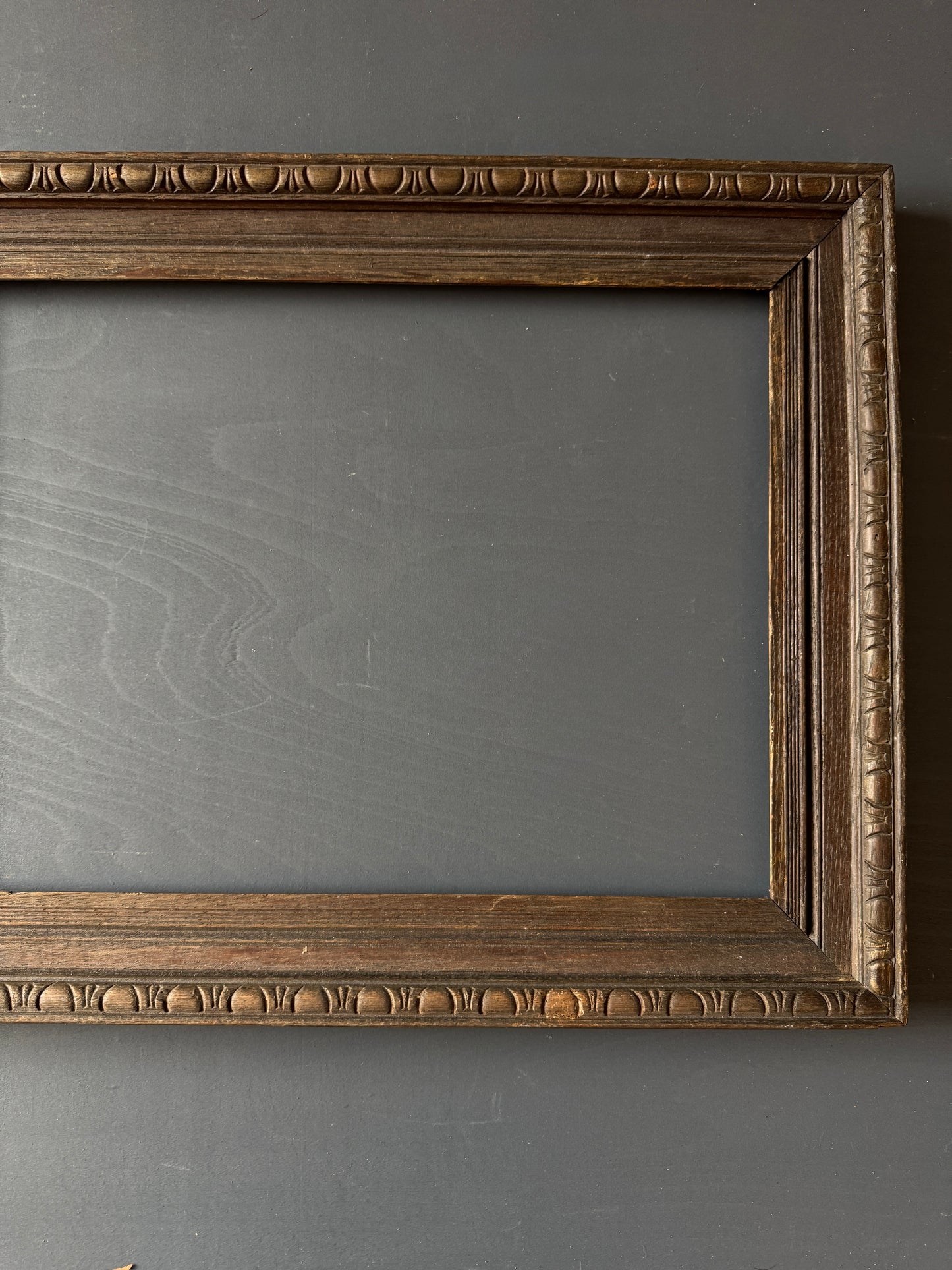 Victorian Carved Oak Frame -Large