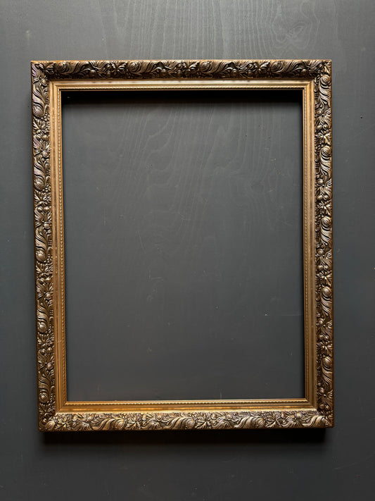 Vintage Classic Ornate Gold Gilt Picture Frame-Large