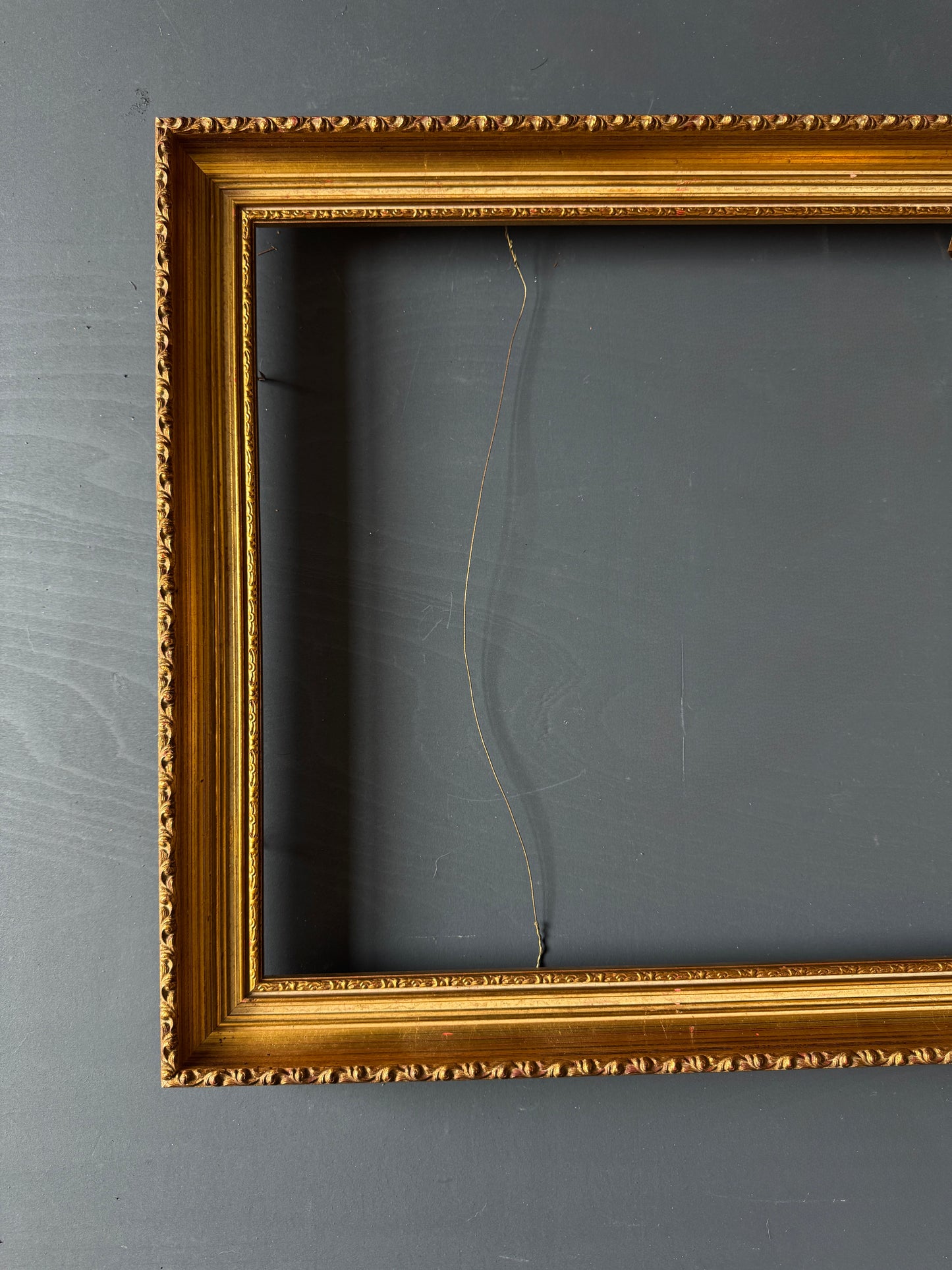 Gilt Ornate Antique Frame- Medium