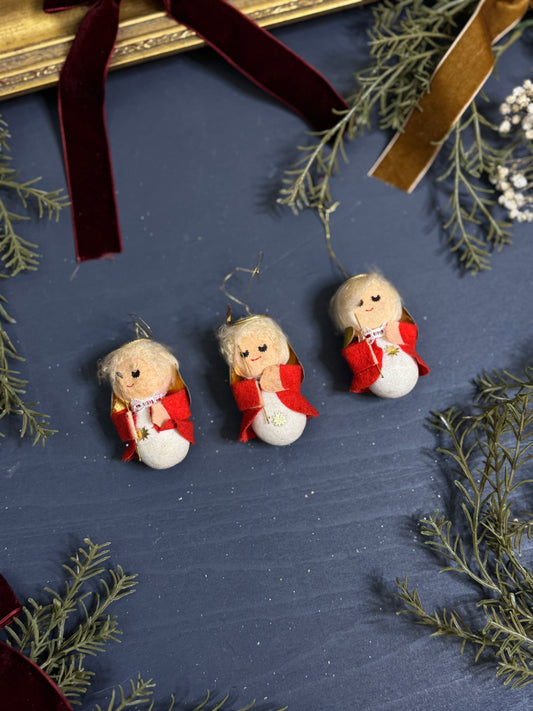 Vintage European Handmade Christmas Angels