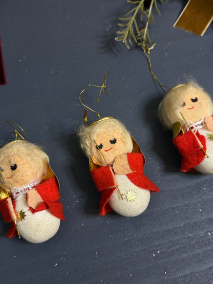 Vintage European Handmade Christmas Angels