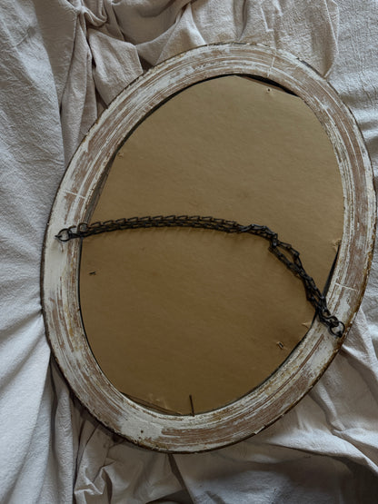 Antique Ornate Gold Thick Gilt Oval Frame – Rare One-of-a-Kind Piece