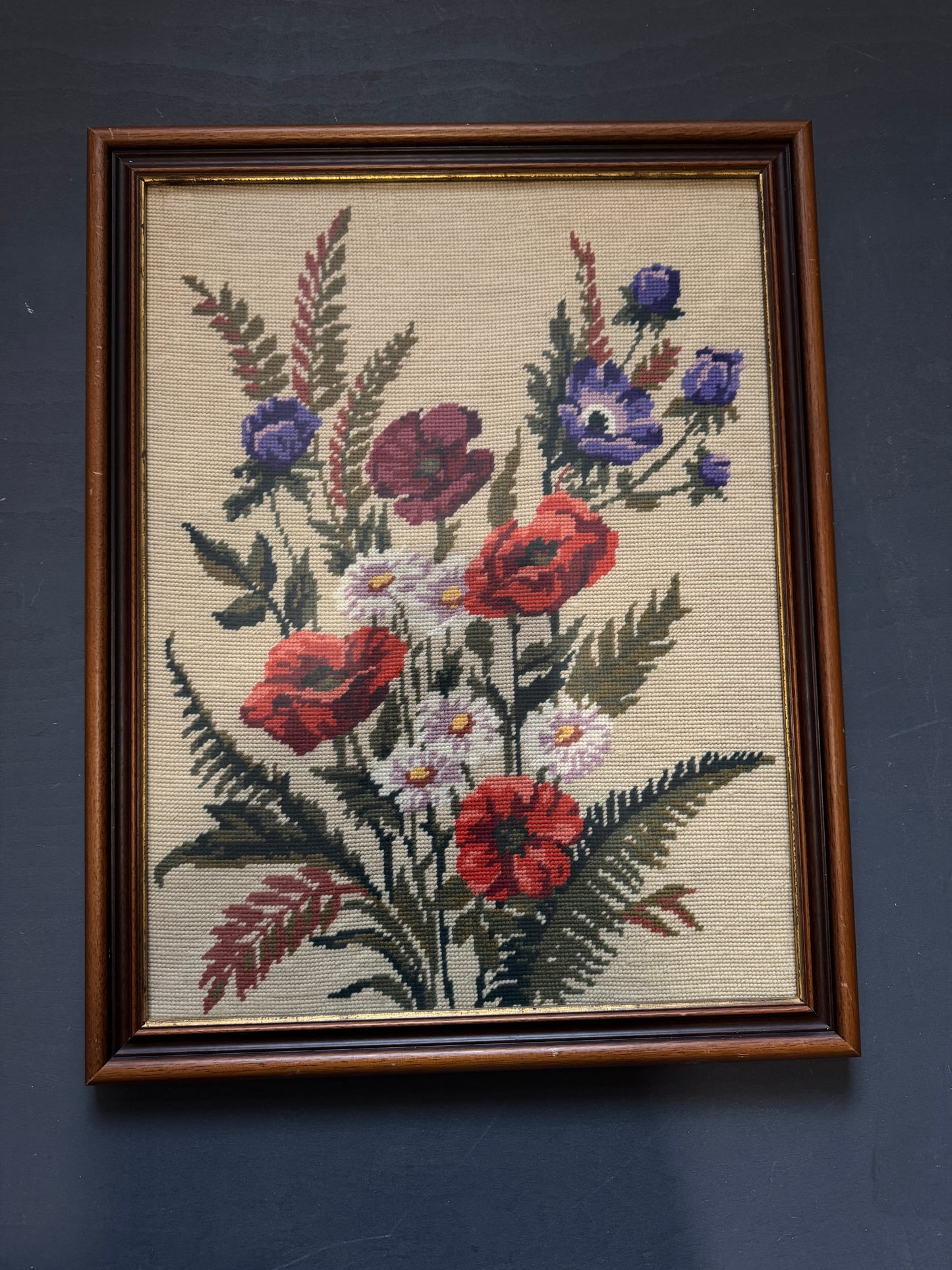 Vintage Embroidery Frame Gallery Set – Bright & Colourful Cottage Collection