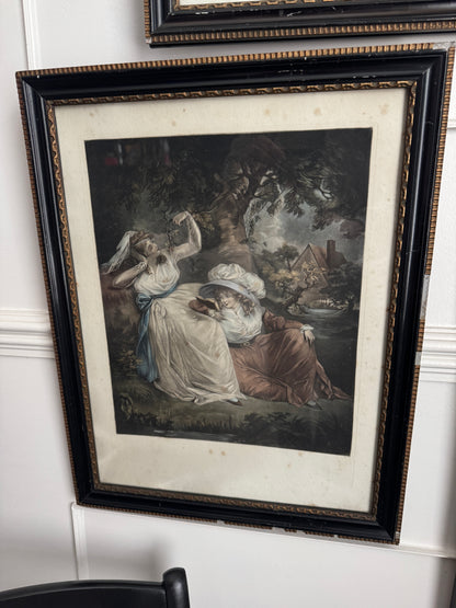 Vintage Black & Gold 1920s Gallery wall set