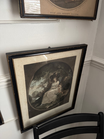 Vintage Black & Gold 1920s Gallery wall set