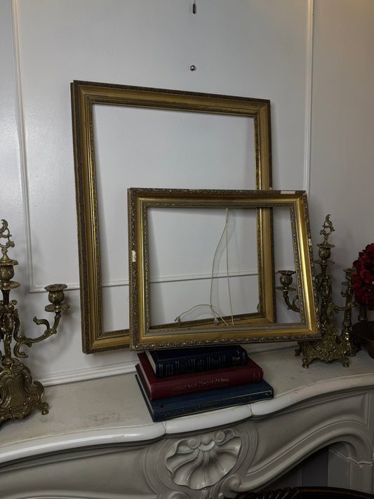 Antibes Vintage Ornate Gold Frame - Medium & Large