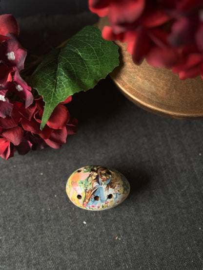 Vintage Ceramic Pomanders A Timeless Touch of Fragrance & Charm Pair