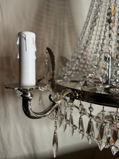 XXL Versailles Crystal Vintage French 16-Light Empire Ballroom Ceiling Chandelier