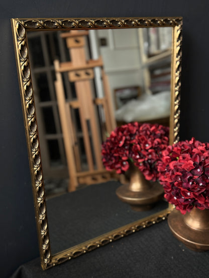 Vintage Gold / Ornate Gold Framed Antique Mirror - Medium