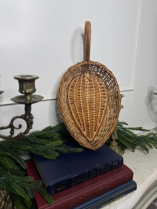 Vintage Handwoven Decorative Wall Basket