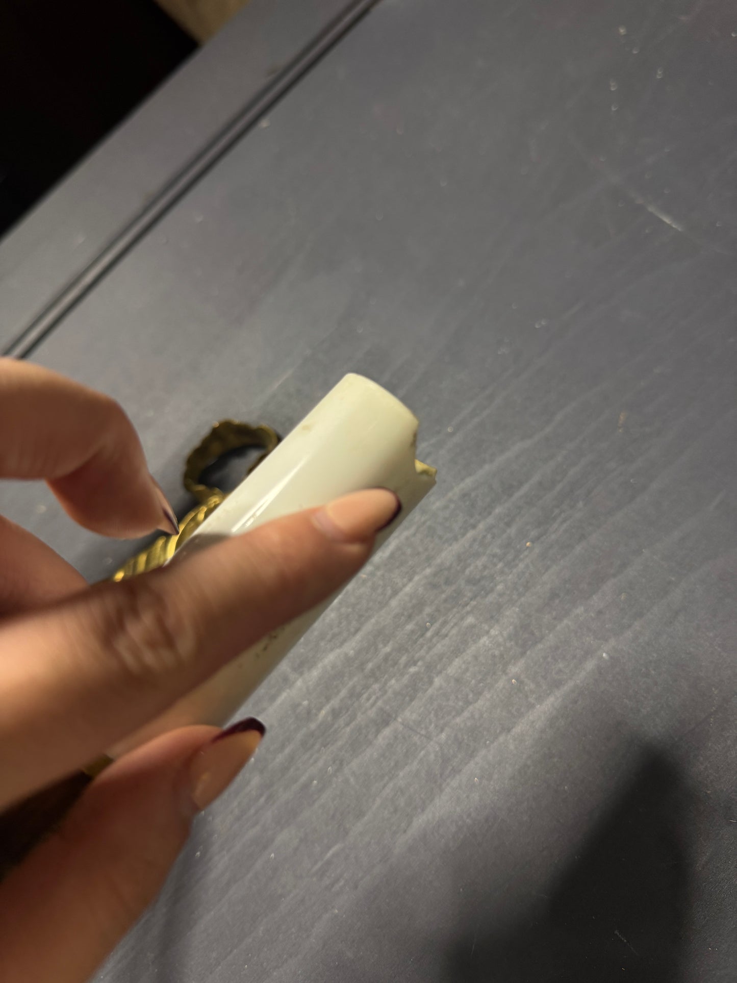 Early 20th Century Louis XVI–Style Brass Two-Arm Wall Light with Ribbon Detail