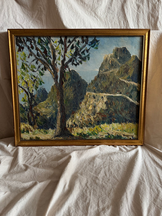 Mid Century Oil Painting by Cuthbert Bardsley | British Impressionist  Fine Art