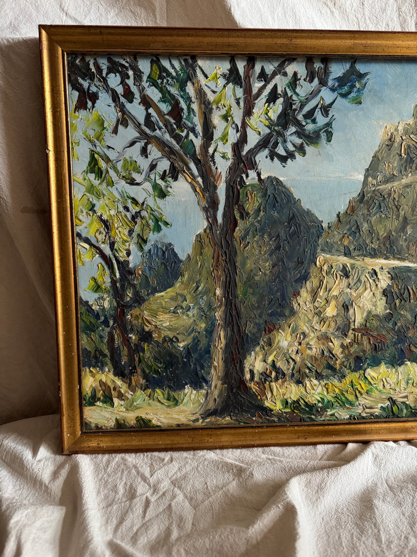Mid Century Oil Painting by Cuthbert Bardsley | British Impressionist  Fine Art