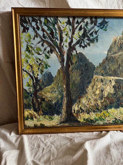 Mid Century Oil Painting by Cuthbert Bardsley | British Impressionist  Fine Art
