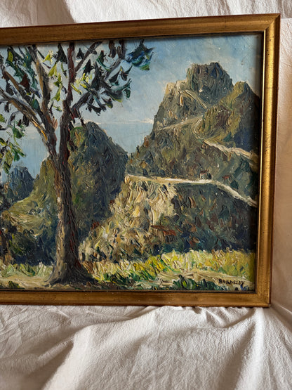 Mid Century Oil Painting by Cuthbert Bardsley | British Impressionist  Fine Art