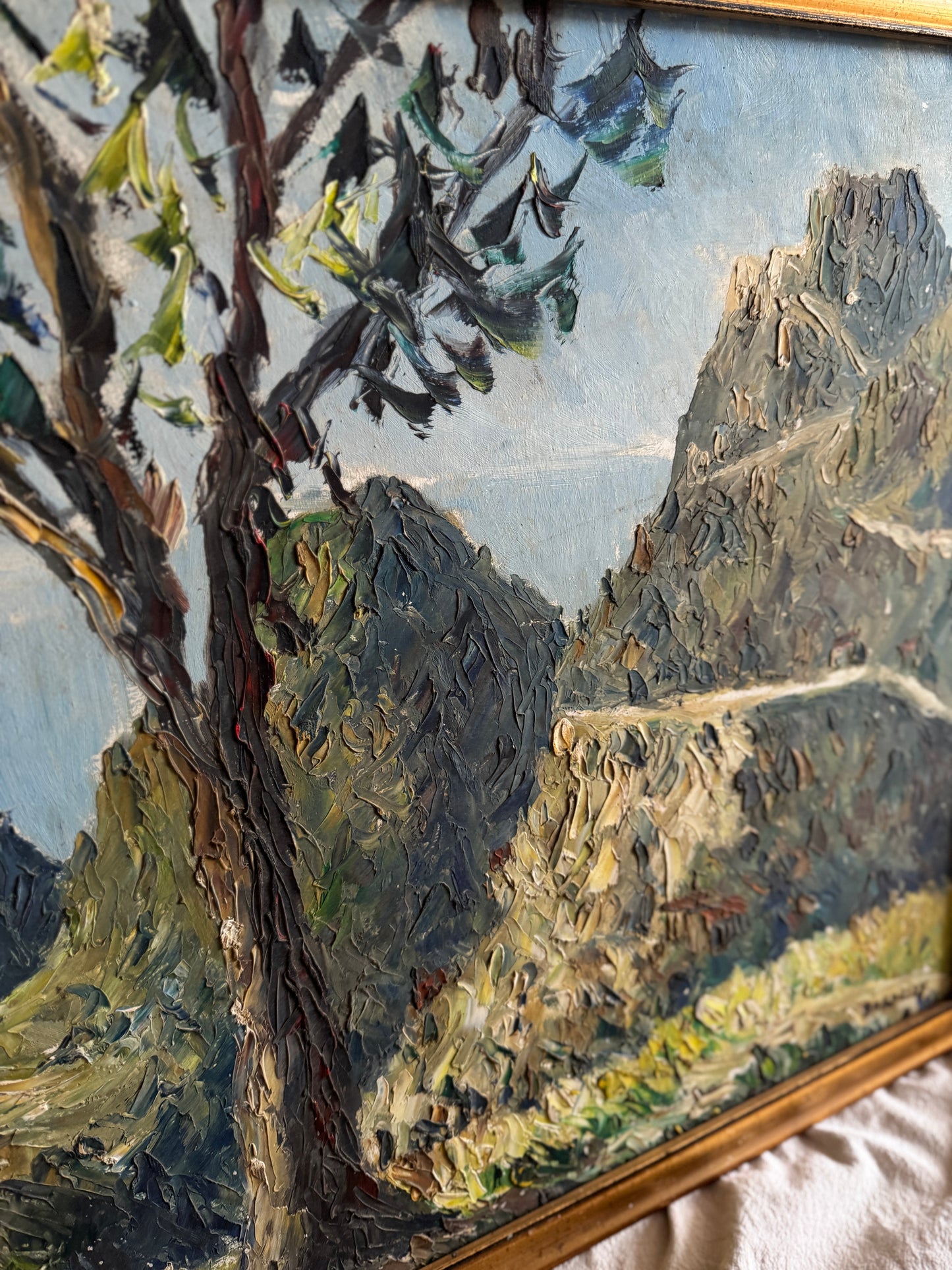 Mid Century Oil Painting by Cuthbert Bardsley | British Impressionist  Fine Art