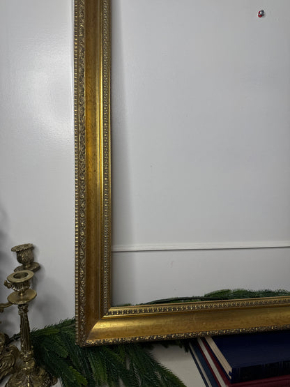 Large - Antique Gold  Ornate Marbella Frame