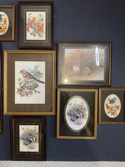 Vintage Gallery Wall Set: Regal Woodland Vintage Frame Series