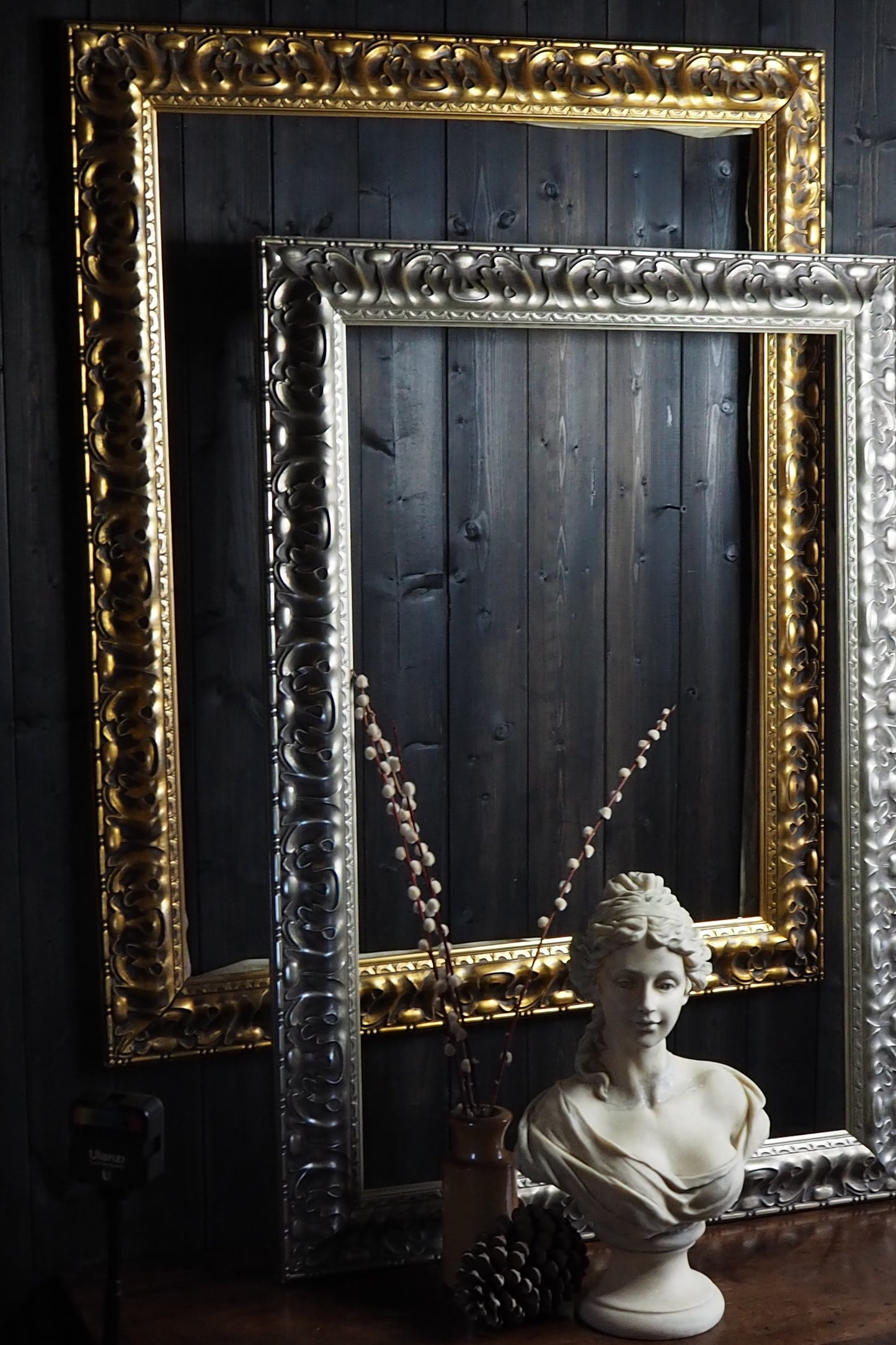 The Ravenshire - Large Vintage Ornate French Baroque Style Gilt Frames