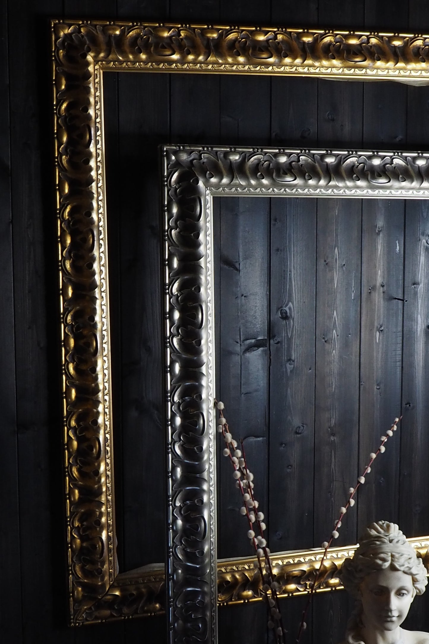 The Ravenshire - Large Vintage Ornate French Baroque Style Gilt Frames