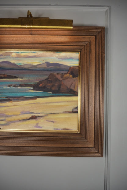 The Donegal Coast -Original Nichol Wheatley Landscape Oil Painting